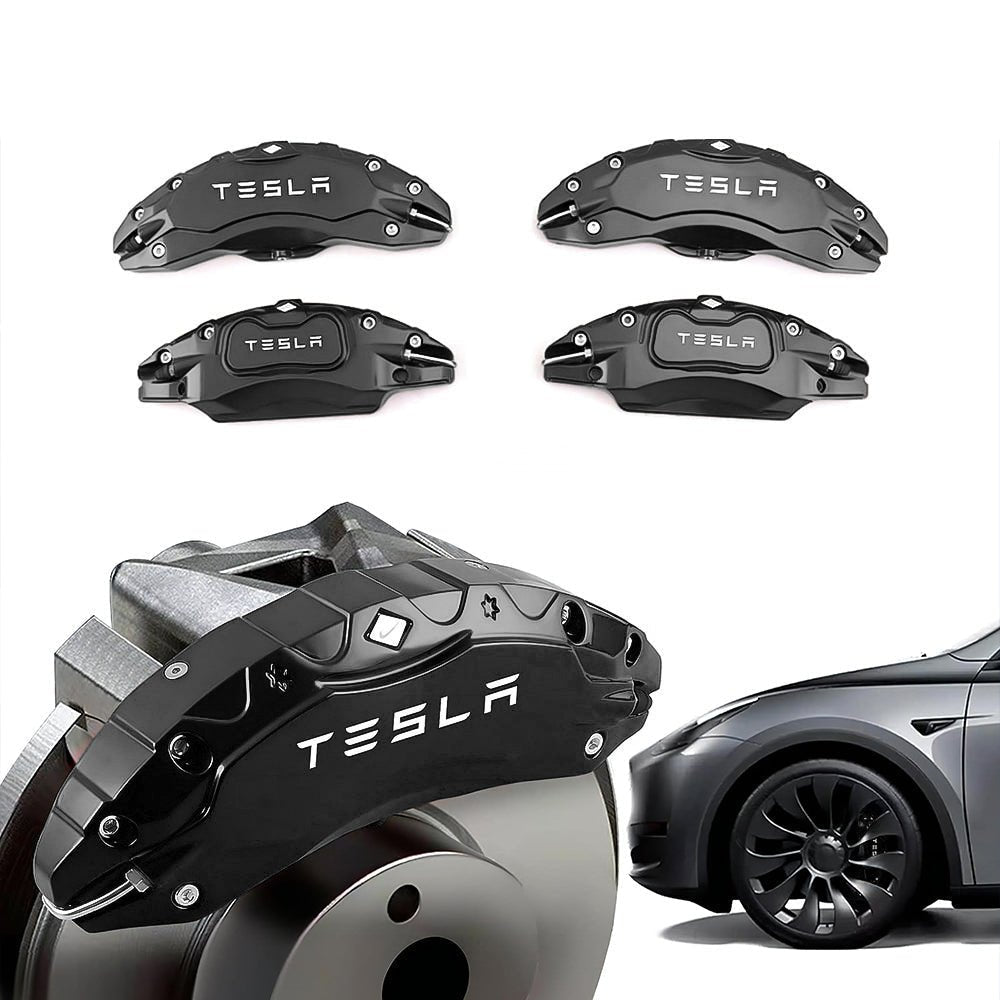 19" /20" Black Wheel Brake Caliper Cover For Tesla Model Y