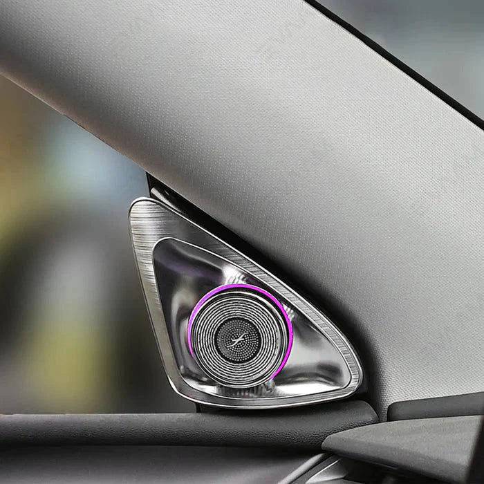 4D Rotating LED Ambient Tweeter Speakers