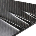 A pillar Glass Trim | Glossy Carbon Fiber