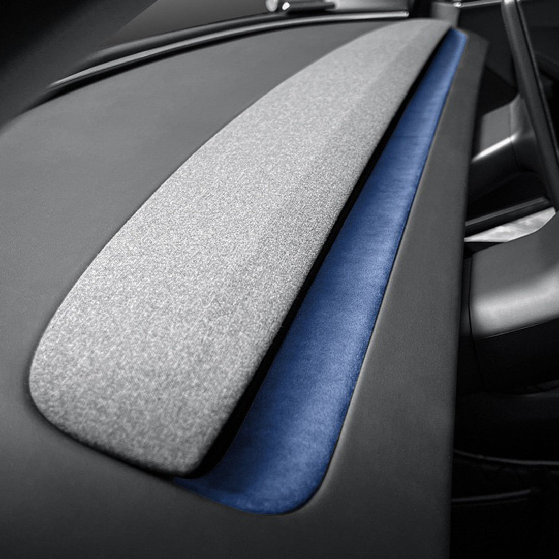 Alcantara Orange Spliced Dash Trim