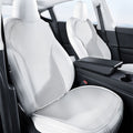 White Seat Ventilation Seat Covers for Model 3/Y