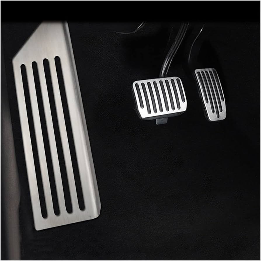 Aluminum Non-Slip Foot Pedals Cover for Tesla Model 3