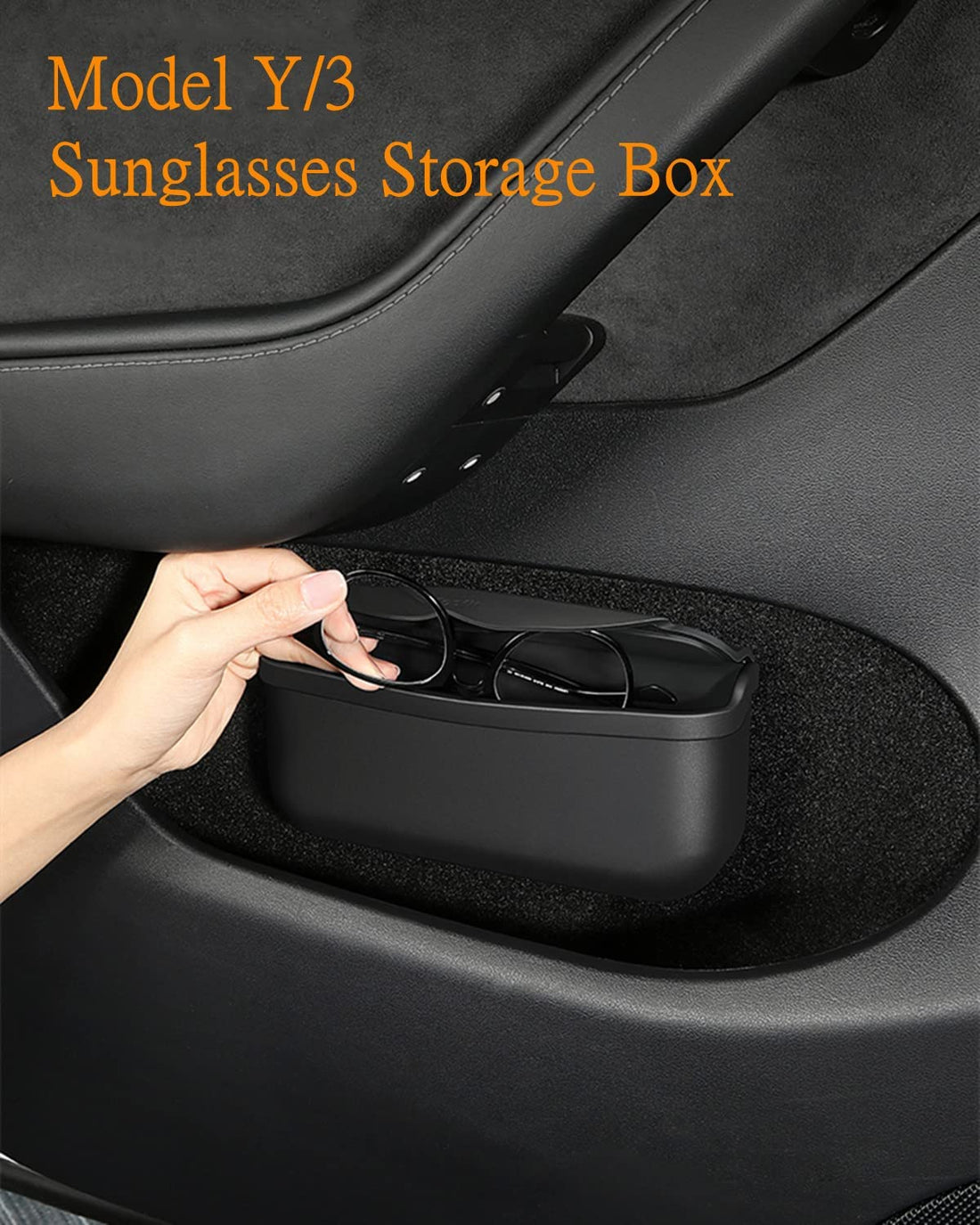 Backseat Silicone Storage Box for Tesla Model 3/Y