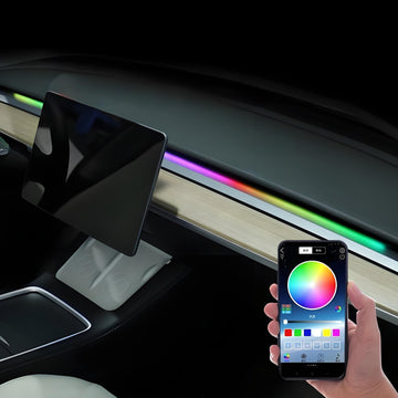 APTESL Center Console & Dashboard Ambient Light for Model 3/Y