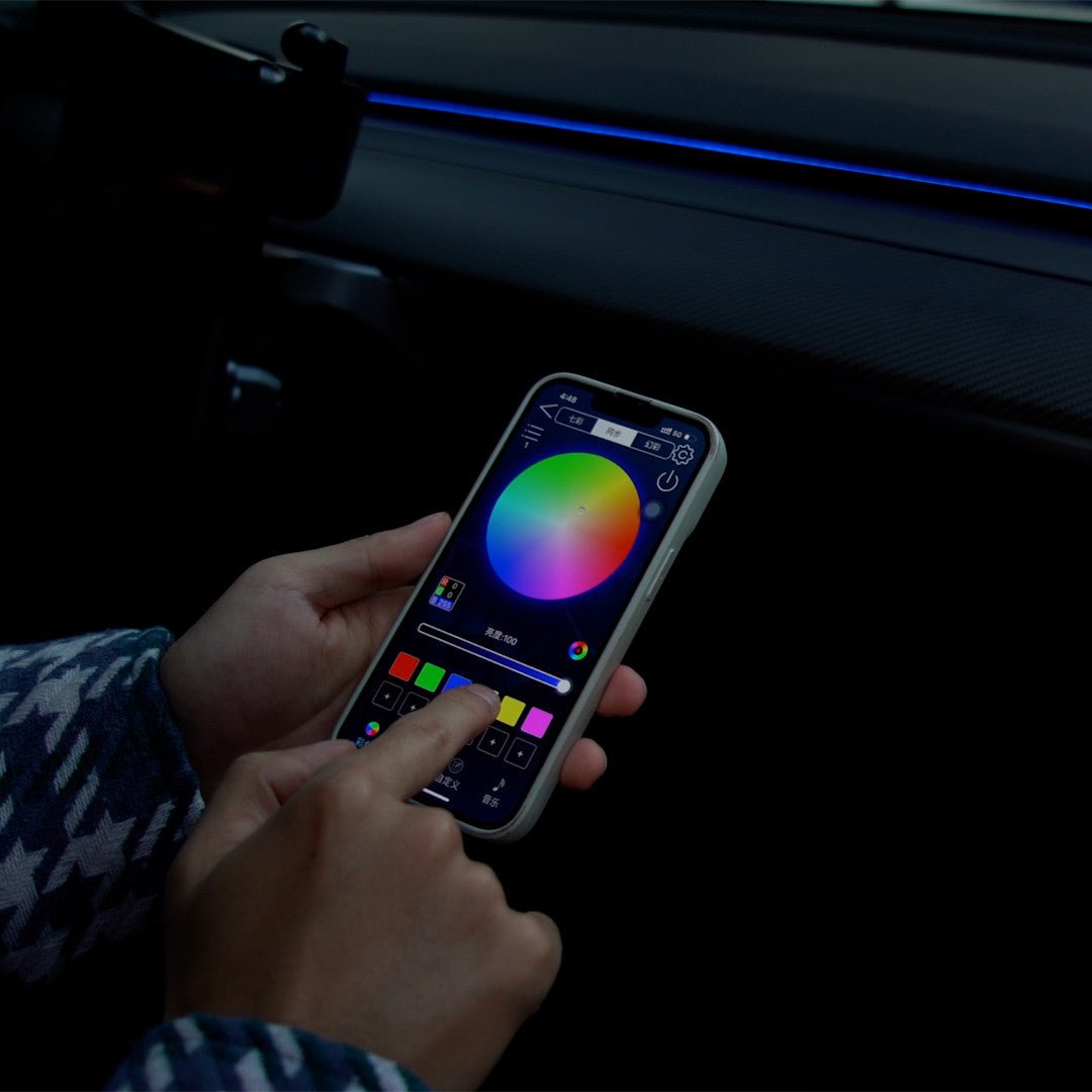APTESL Center Console & Dashboard Ambient Light for Model 3/Y