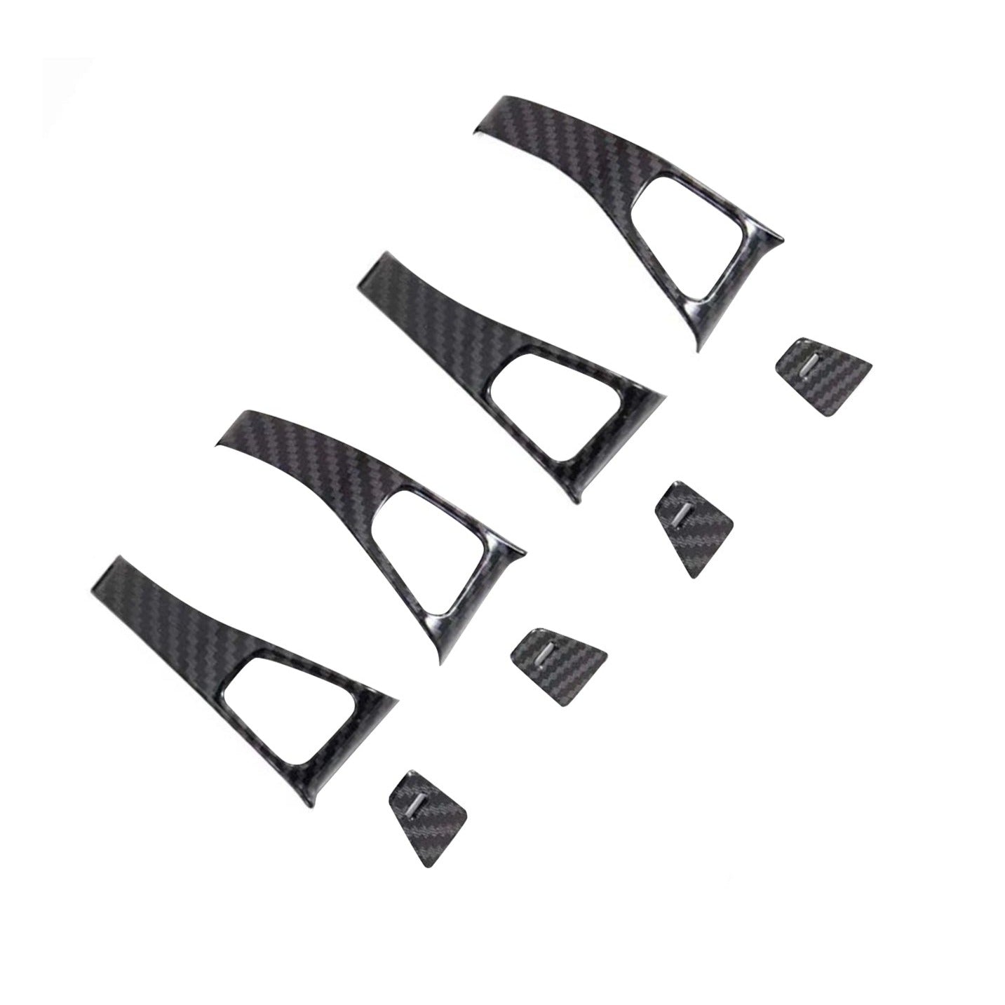 Door Lock Switch Cover Trim for Tesla Model 3