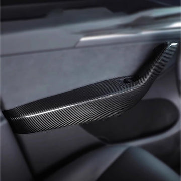 Dry Carbon Fiber Door Armrest Covers for Tesla Model Y (4pcs)
