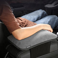 Fluffy Leather Armrest Cushion for Tesla Model 3
