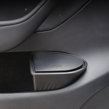 Front Door Storage Trash Can for Tesla Model Y