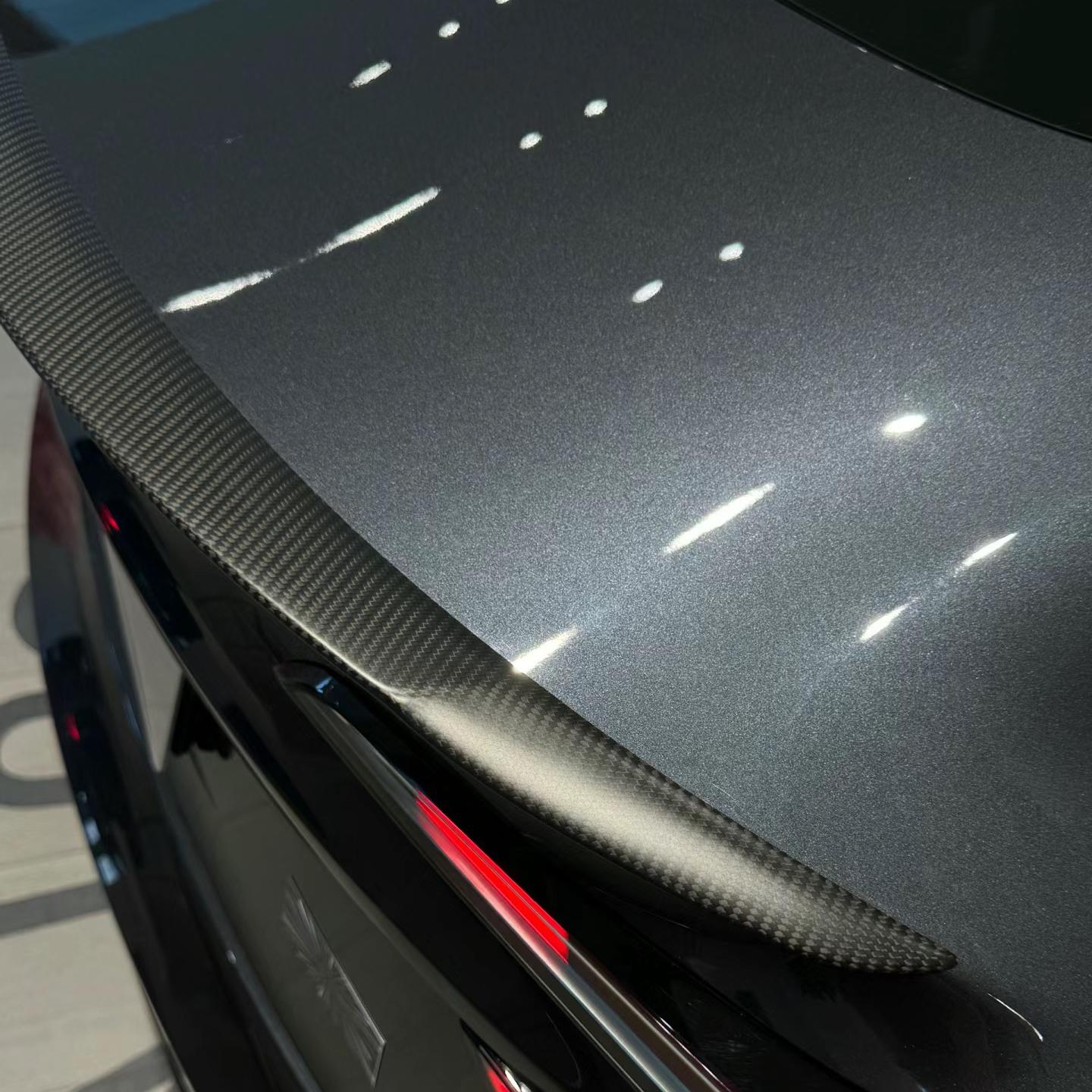 Model 3 Ludicrous Matte Carbon Fiber Spoiler