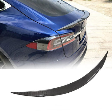 Model S Spoiler R-Style - Real Carbon Fiber 2014-2019