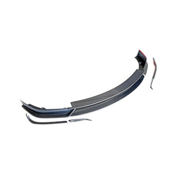 Model X Spoiler Front Lip - Rear Molded Carbon Fiber