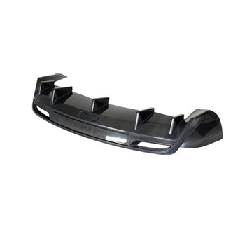 Model X Spoiler Rear Bumper Diffuser - Real Molded Carbon Fiber