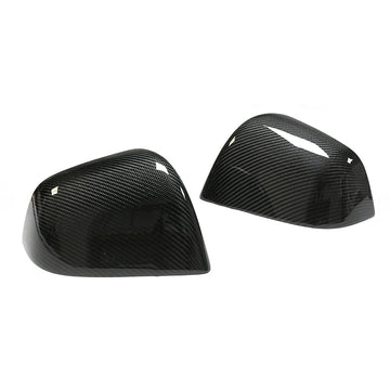 Real Carbon Fiber Mirror Covers replacement for Tesla Model Y 2020-2025