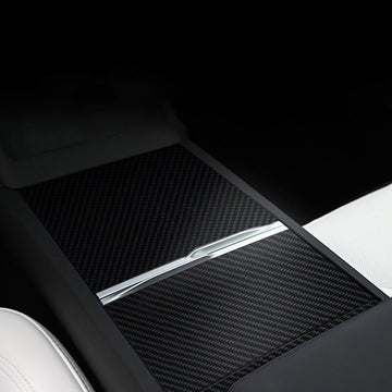 Real Carbon Panel Console Wrap for Tesla Model 3 Highland