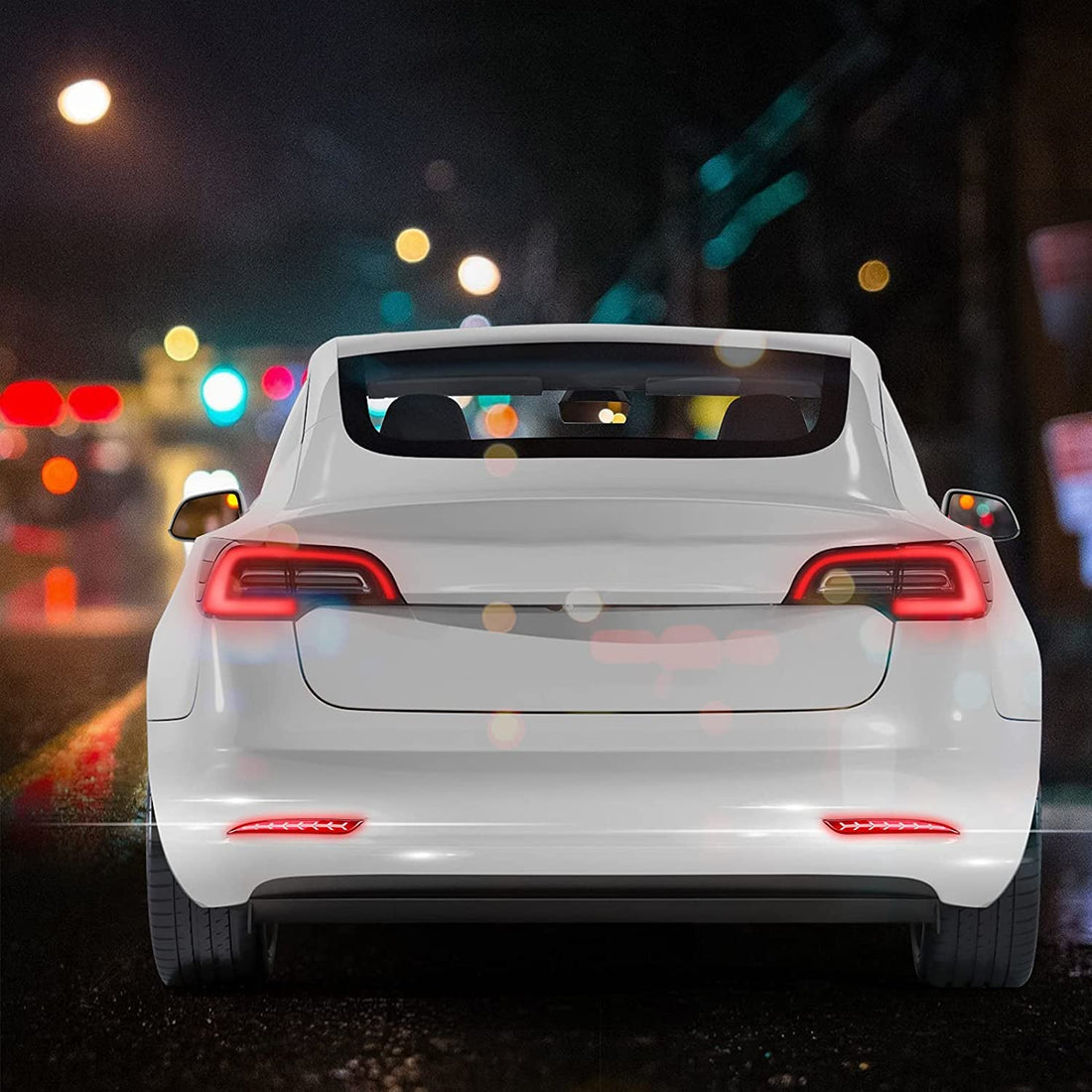Rear bumper turn signal light for Tesla Model Y