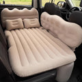Beige rear seat air mattress for tesla model 3