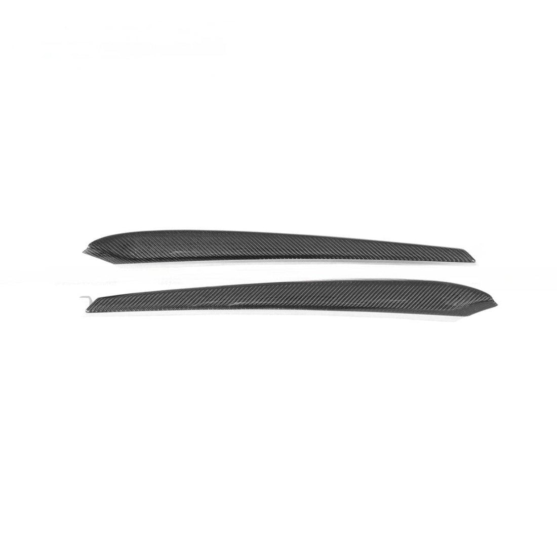 Repalcement Real Carbon Fiber Front Door Trim Panel  for Model 3 / Y 2021-2023