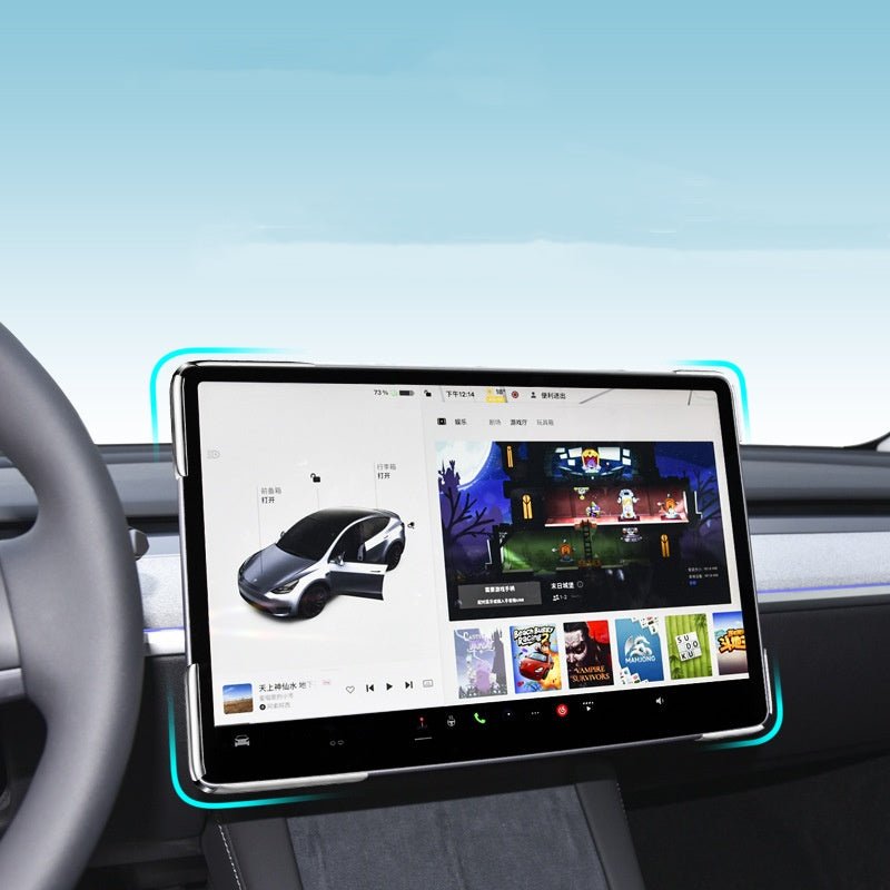 Screen Cutout Protective Decorative Cover for Tesla Model 3/Y