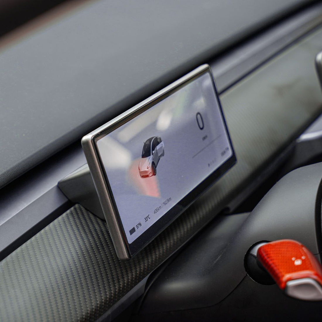 APTESL 9'' Carplay Instrument Dashboard Screen Display for Tesla Model 3 / Y