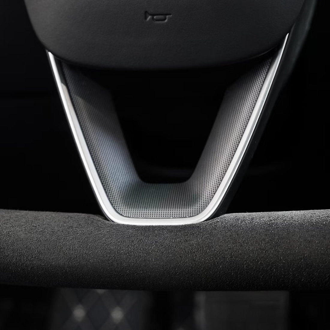 APTESL  Alcantara Yoke Steering Wheel for Model 3 Highland & Model Y Juniper