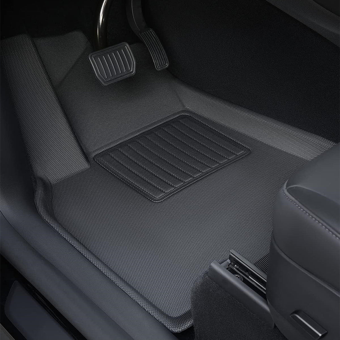 APTESL  All Weather 3D Floor Mats for Tesla Model Y & Model 3 Highland