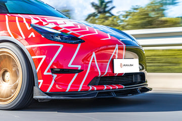 APTESL Carbon Fiber Front Lip for Tesla Model Y