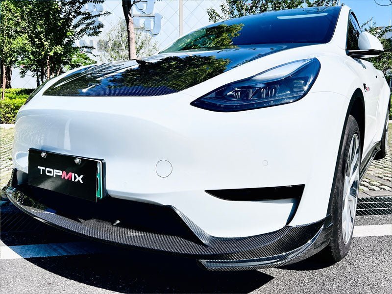 APTESL Carbon Fiber Front Lip Ver.2 for Tesla Model Y