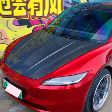 APTESL Carbon Fiber Hood for Tesla Model 3 Highland