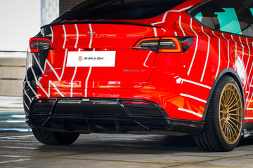 APTESL Carbon Fiber Rear Bump Diffuser for Tesla Model Y