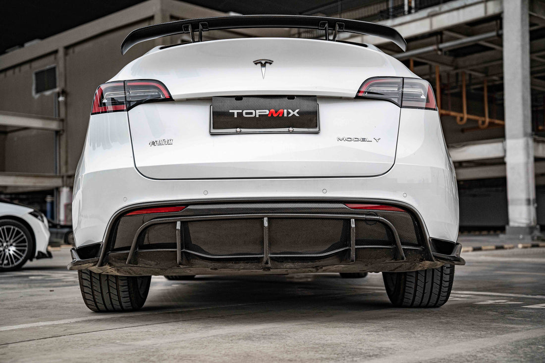 APTESL Carbon Fiber Rear Diffuser Ver.2 for Tesla Model Y