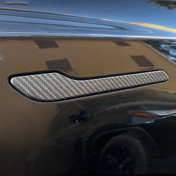 APTESL Door Handle Protect Cover for Tesla Model 3 / Y - Carbon Fiber Exterior Mods