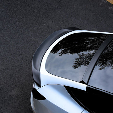 APTESL Model Y / 3 Spoiler V-Style - Carbon Fiber Exterior Mods