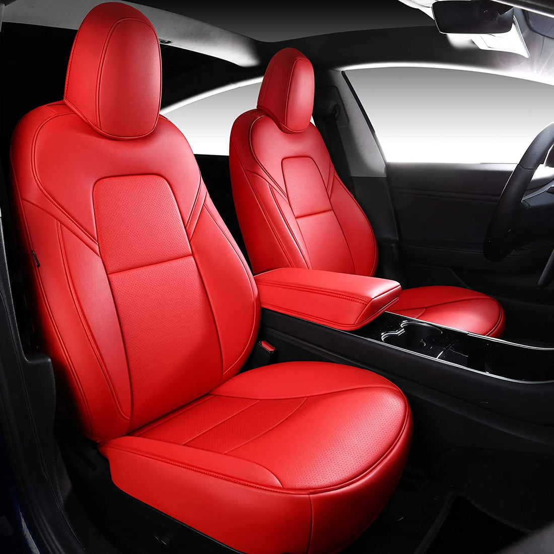 APTESL Seat Covers for Tesla Model 3 Highland / Model Y