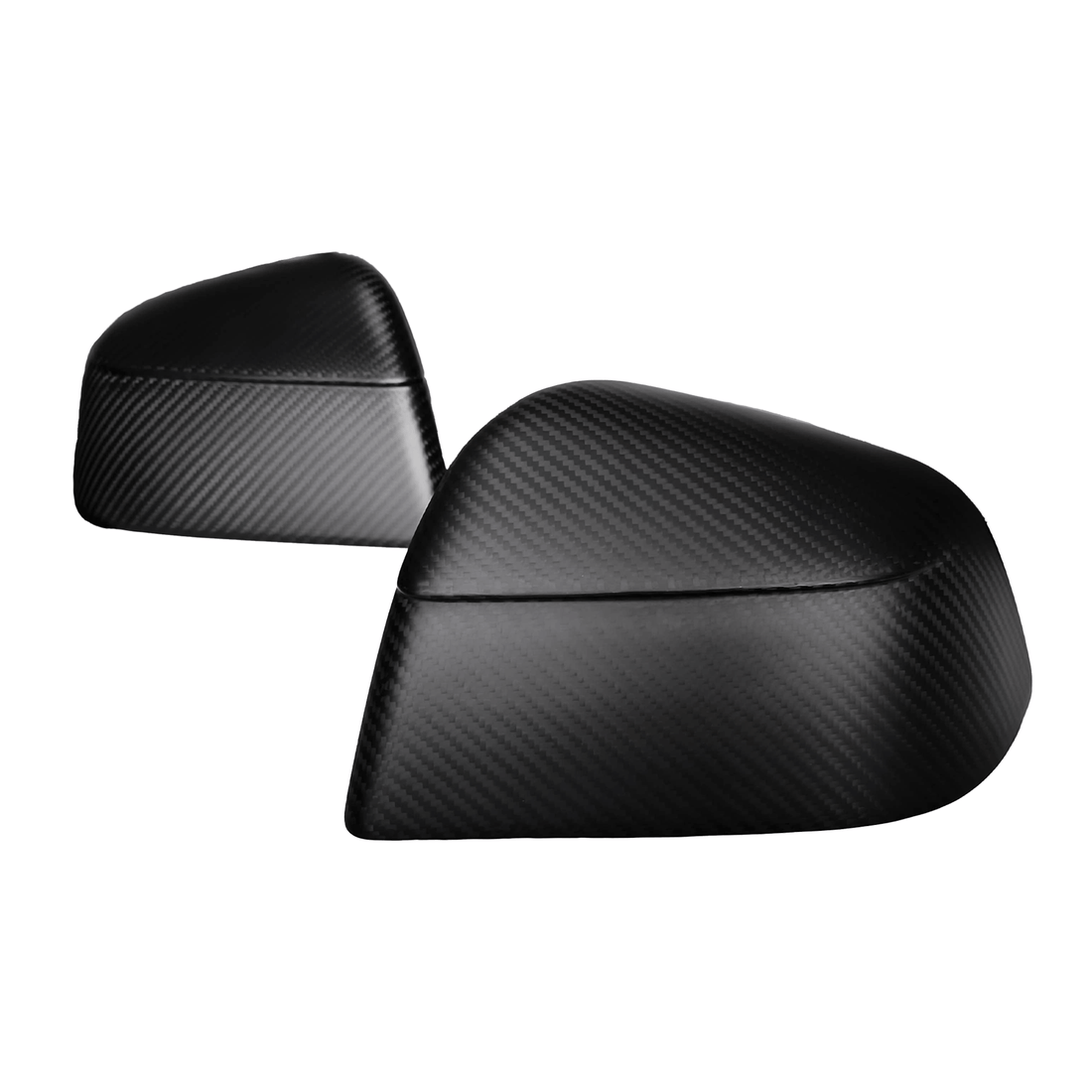 APTESL Side Mirror Cover for Tesla Model Y Juniper ( OEM Style ) - Carbon Fiber Exterior Mods