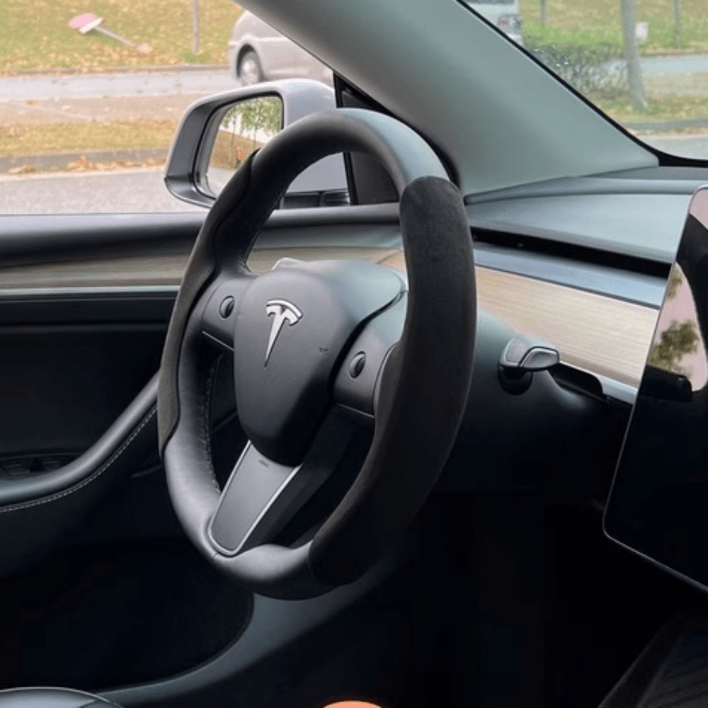 APTESL Steering Wheel Cover for Tesla Model 3/Y