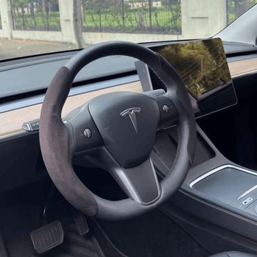 APTESL Steering Wheel Cover for Tesla Model 3/Y