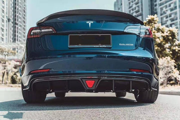 APTESL Tesla Model 3 Carbon Fiber Rear Spoiler