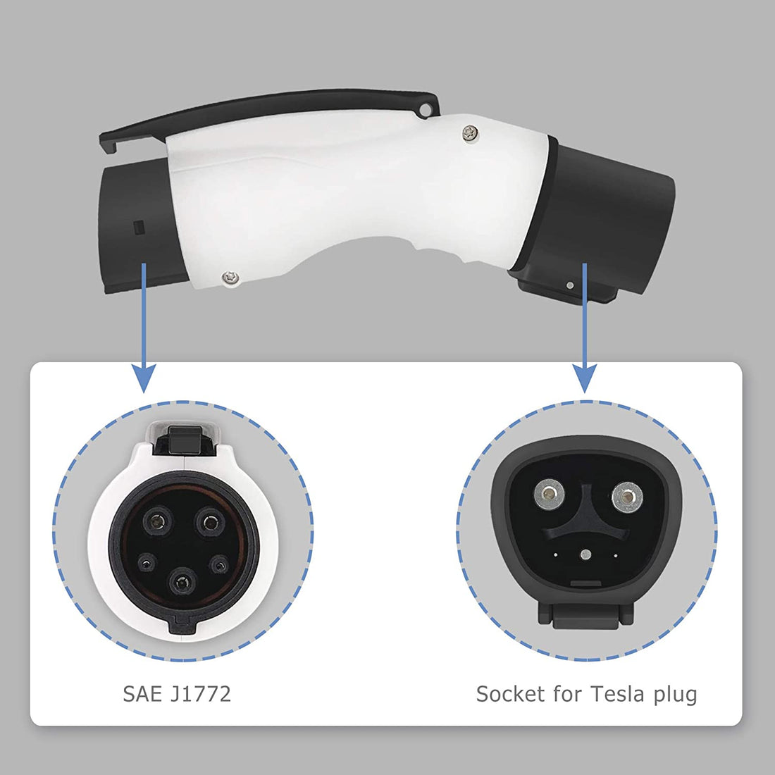 APTESL Tesla to J1772 EV Charging Adapter | 250V |40A