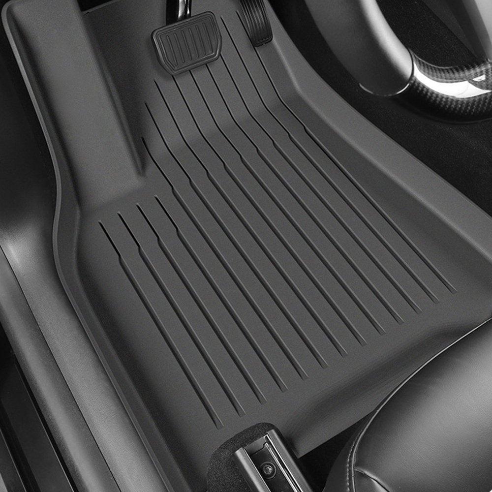 APTESL TPE All Weather Floor Mats for Tesla Model Y & Model 3