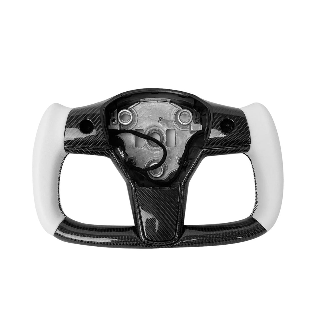 Tesla Model 3 / Y Plaid Yoke Steering Wheel Mods【Style 9】