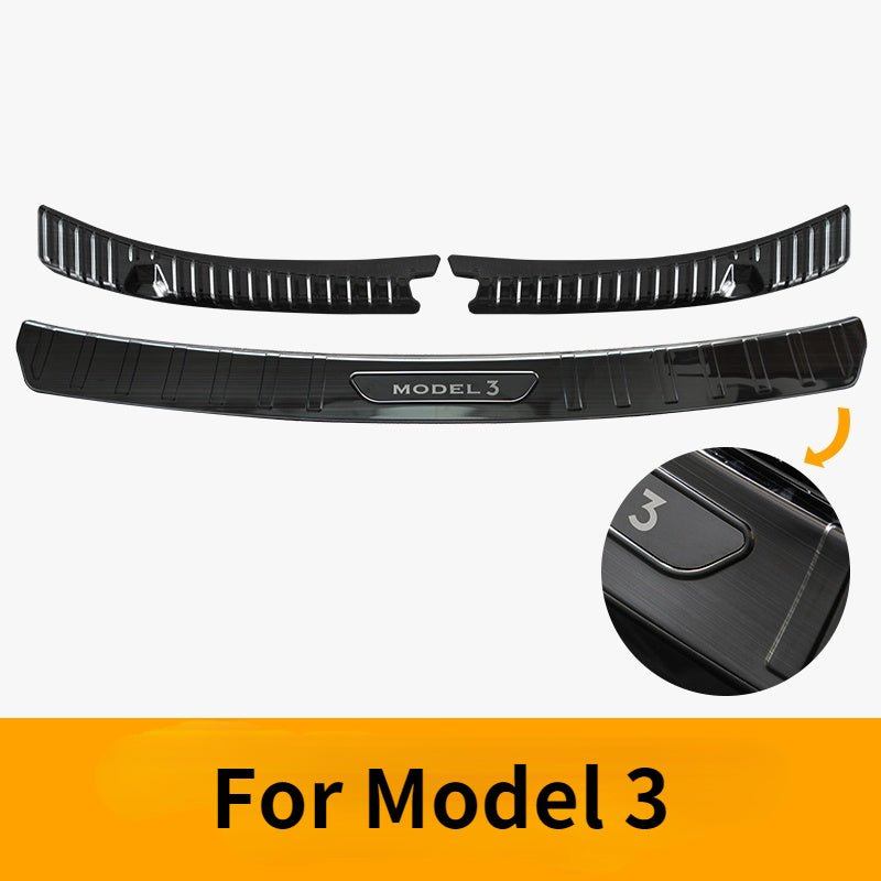 Trunk Bumper Protection Cover for Tesla Model 3 2017-2023.10