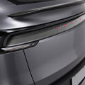 trunk tailgate applique for tesla model y juniper real dry molded carbon fiber