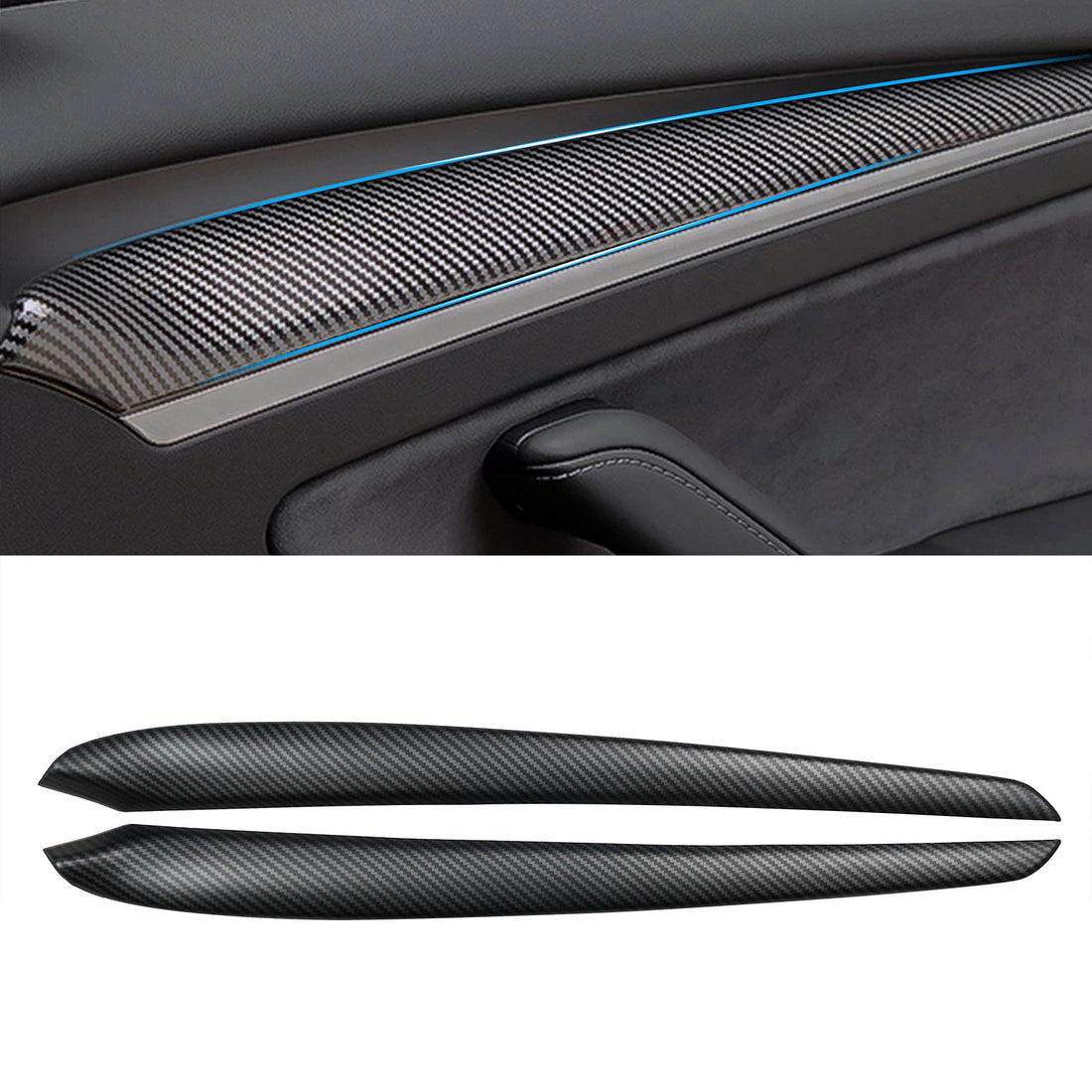 Variety Door Panel Trim for Tesla Model 3 2021-2023.10 & Model Y 2020-2024