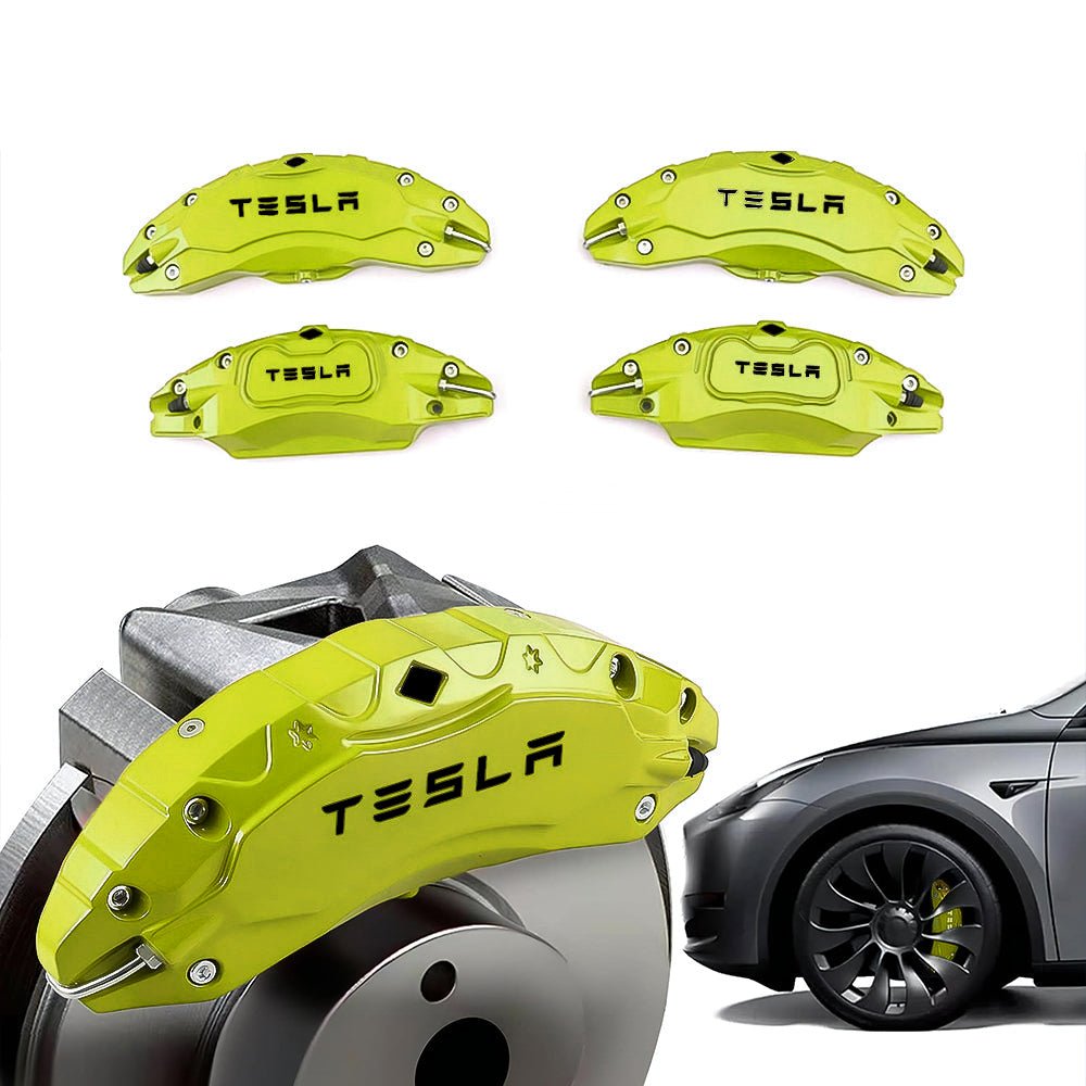 19" /20" Dark Green Wheel Brake Caliper Cover For Tesla Model Y