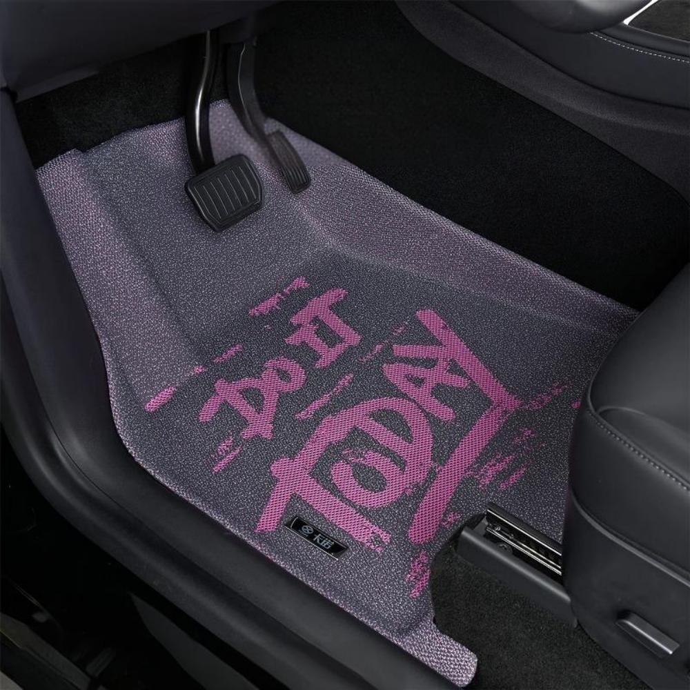 Galaxy Gray + Bright Pink Mat