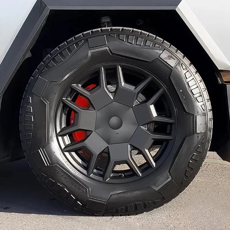 Red Brake Caliper Covers for Cybertruck 
