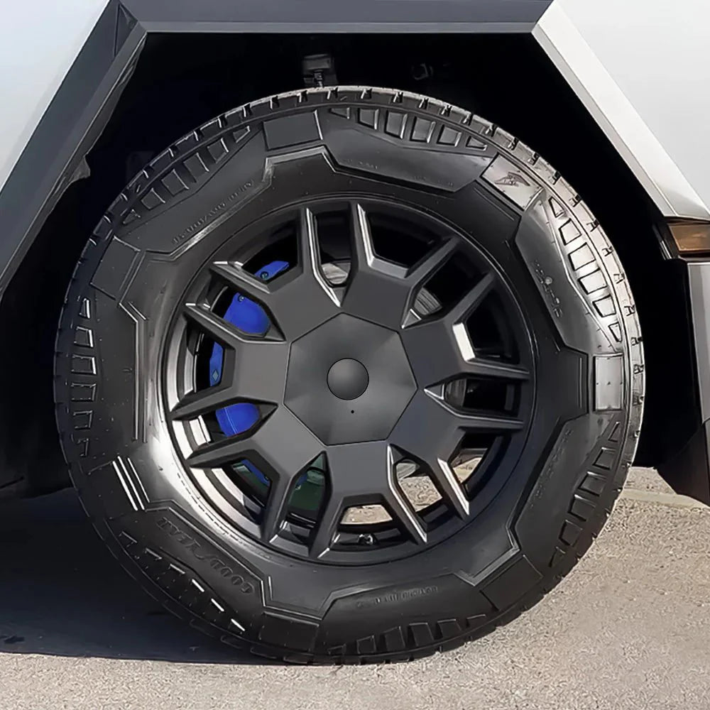 Blue Brake Caliper Covers for Cybertruck 
