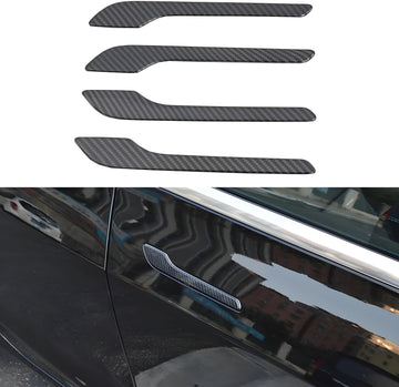 Door Handle Cover Wrap Kit ABS (4Pcs ) For Tesla Model 3 