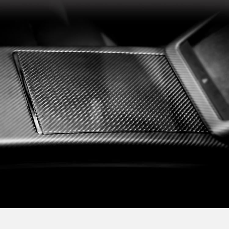 Center Panel Storage Box Dry Carbon Fiber Overlay